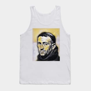 William of Ockham Yellow Portrait | William of Ockham Artwork 6 Tank Top